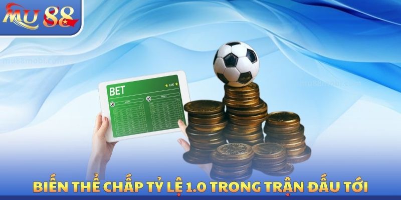 Biến thể chấp tỷ lệ 1.0 trong trận đấu tới